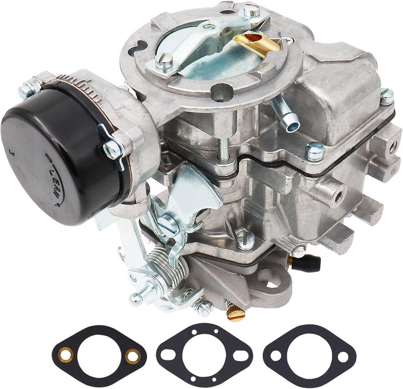 THUNDERMINGO D5TZ9510AG Carburetor for Carter YF Type 1 barrel carburetor for Ford 240 250 300 YFC1 6 Cylinder CIL Engine Carb 1975-1982 D4PZ9510AC Automatic choke Replace # RSC-300A 6307S 6054 6055 - Image 1